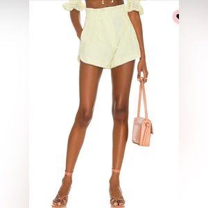 Majorelle yellow shorts